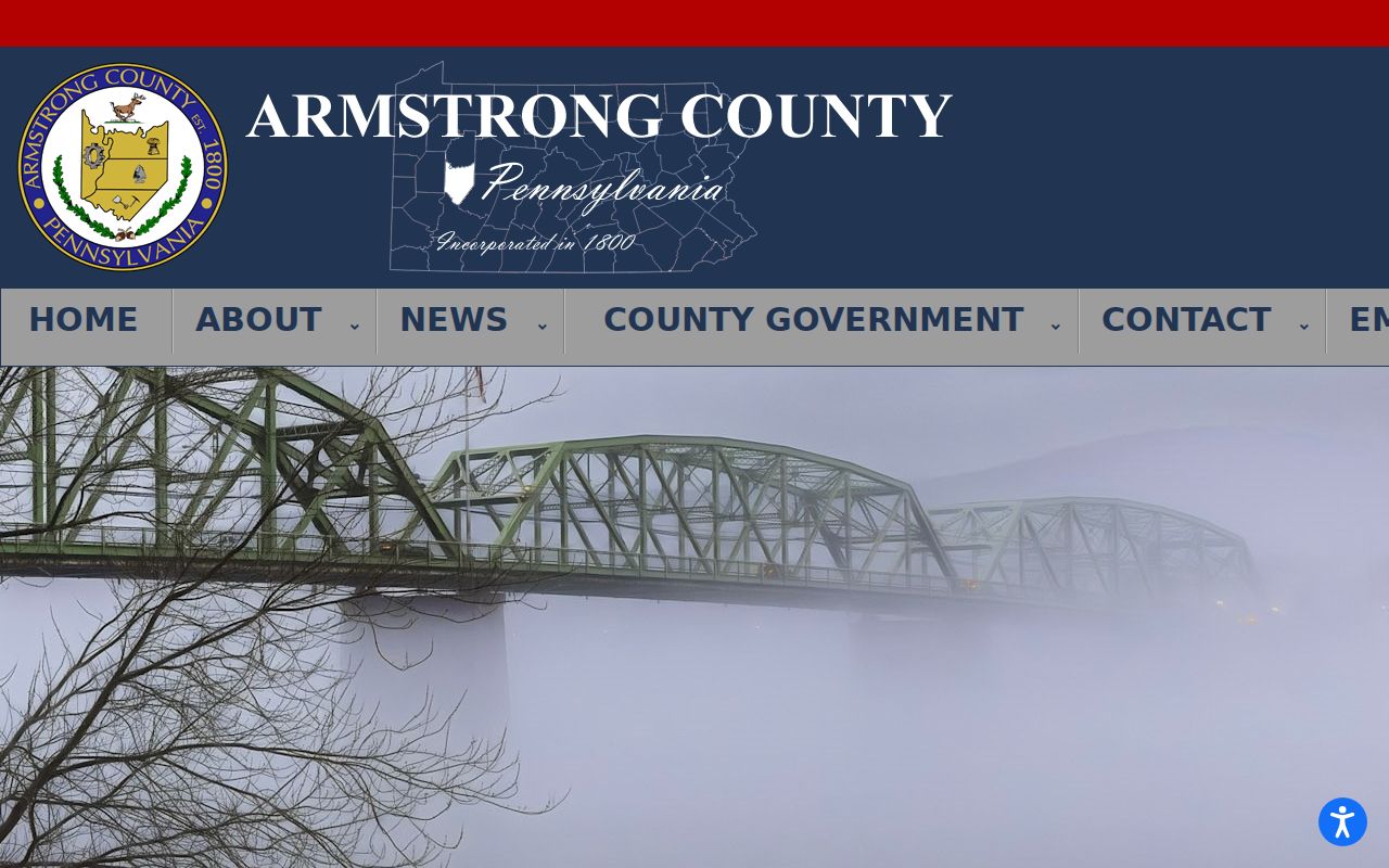 Armstrong County criminal history courthouse and government offices